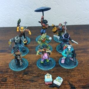 9 Fortnite Battle Royale Collection 2" Action Figures W/Accessories